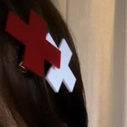 Gothic Acrylic Cross Hairpins for Spicy Girls Hair Clip Fashion Girl Party Gift Y2K Women Accessories Headwear Bobby Pins