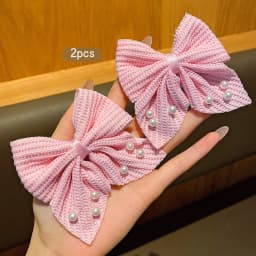 4 fashionable bow hair clips suitable for daily use