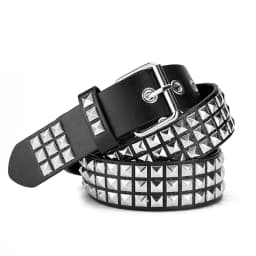 1pc New Rivet Belt Heavy Metal Belt Men Women Punk Rock Style Belt Jeans Belt Y2K Belt Fashion Decoration Women's Belts