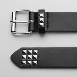 1pc New Rivet Belt Heavy Metal Belt Men Women Punk Rock Style Belt Jeans Belt Y2K Belt Fashion Decoration Women's Belts