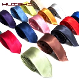 Slim Tie Men Satin Necktie 5cm Skinny Women Neck Tie Colorful Black White Pink Gold Necktie For Patry Wedding Accessories Gravat