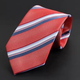 Luxury Business Men Tie Sage Green Orange Stripes Neckties Fit Wedding Party Office Group Holiday Party Daily Cravat Accessories