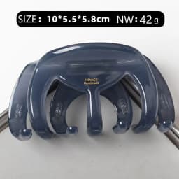 1PC The new French high-end temperament thickened acetate shark clip back of the head updo women's headdress hair grab