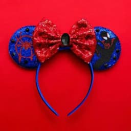 Disney Mickey Mouse Ears Marvel Spiderman Headbands for Kids Girls The Avengers Hairbands Adult Men Women Hair Accessories Gifts