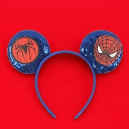 Disney Mickey Mouse Ears Marvel Spiderman Headbands for Kids Girls The Avengers Hairbands Adult Men Women Hair Accessories Gifts