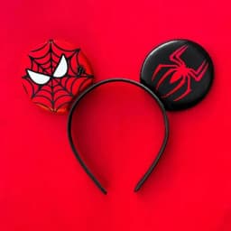 Disney Mickey Mouse Ears Marvel Spiderman Headbands for Kids Girls The Avengers Hairbands Adult Men Women Hair Accessories Gifts