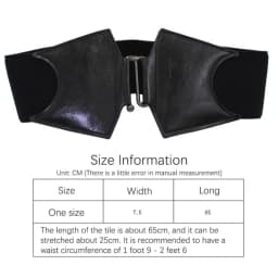 Plus Size Elastic Corset Belts Ladies Dress Suit Wide Big Waistband Waist Wide Stretch Designer Stretch Cummerbunds Female