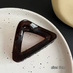 Geometry Triangle Large Hair Claw Clips Crab Clamps Women Girls Leopard Ponytail Holder Hair Barrettes Hairpins Hair Accessories