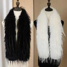 Thick Fluffy Plush Long Strip Scarf 180cm Imitation Mink Fur Y2K Girl Scarf Luxury Classic Ladies Tassels Scarf Outdoor