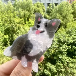 1PC Sweet Cartoon Cute Pet Claw Clip Series for Cats and Dogs, Shark Clip for Hairstyles, Girl Cartoon Hairpin Headwear.