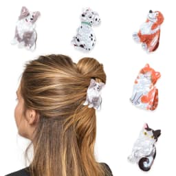 1PC Sweet Cartoon Cute Pet Claw Clip Series for Cats and Dogs, Shark Clip for Hairstyles, Girl Cartoon Hairpin Headwear.
