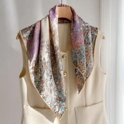 Silk Wool Scarves Woman Foulards Femme Elegant Women'S Shawl Original Luxury Scarves Winter Sale Petite Scarf Neck Accessories