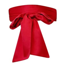 Women Dress Top Bowknot Waistband Waist Bow Corset Satin Silk Wide Waist Belt Fabric Ribbon Cummerbunds Lace Up Waist Strap