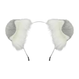 Adjustable Dog Ears Headbands Comfortable Plush Hairband For Cosplayer Party