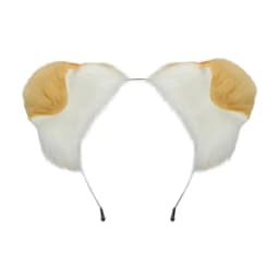 Adjustable Dog Ears Headbands Comfortable Plush Hairband For Cosplayer Party