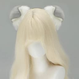 Adjustable Dog Ears Headbands Comfortable Plush Hairband For Cosplayer Party