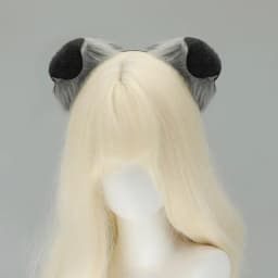 Adjustable Dog Ears Headbands Comfortable Plush Hairband For Cosplayer Party