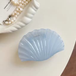 Elegant Acetate Hair Claw Clip Dolphin Shell Series Jelly Color Back Head Headwear Hair Claw Gift
