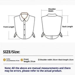 Women Vintage Brown Faux Collar Shirt Warm & Stylish Perfect For Layering Casual Attire Vintage Style Shirt, Detachable Collars