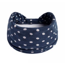 Polka Dot Knotted Headbands Boho Fashion Stretch Fabric Hair Bands For Women Breathable Versatile Headwraps For Sports Yoga Hair