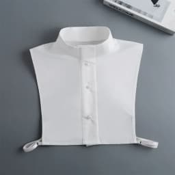 Fake Collar White Half Shirt Stand Detachable Shirt False Collar for Women Blouse Sweater Lapel Clothing Accessories