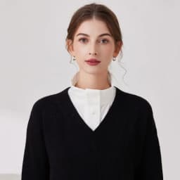 Fake Collar White Half Shirt Stand Detachable Shirt False Collar for Women Blouse Sweater Lapel Clothing Accessories