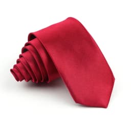 Super Slim 5cm Tie For Men Solid Rainbow Color Polyester Necktie Narrow Skinny Red Bule Orange Fashion Daily Shirt Accessory