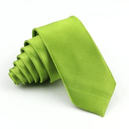 Super Slim 5cm Tie For Men Solid Rainbow Color Polyester Necktie Narrow Skinny Red Bule Orange Fashion Daily Shirt Accessory