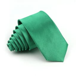 Super Slim 5cm Tie For Men Solid Rainbow Color Polyester Necktie Narrow Skinny Red Bule Orange Fashion Daily Shirt Accessory