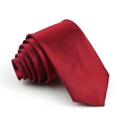 Super Slim 5cm Tie For Men Solid Rainbow Color Polyester Necktie Narrow Skinny Red Bule Orange Fashion Daily Shirt Accessory