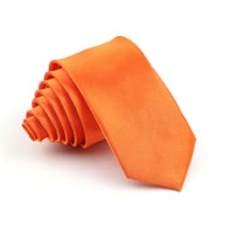 Super Slim 5cm Tie For Men Solid Rainbow Color Polyester Necktie Narrow Skinny Red Bule Orange Fashion Daily Shirt Accessory
