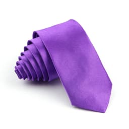 Super Slim 5cm Tie For Men Solid Rainbow Color Polyester Necktie Narrow Skinny Red Bule Orange Fashion Daily Shirt Accessory