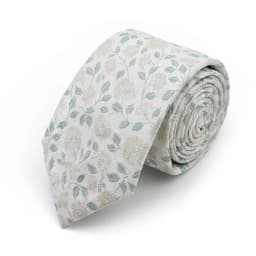 New 7cm Brown Red Gray Blue Flower Tie Men's Women's Polyester Beautiful Elegent Necktie Business Wedding Party Accessories Gift