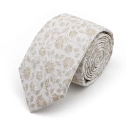 New 7cm Brown Red Gray Blue Flower Tie Men's Women's Polyester Beautiful Elegent Necktie Business Wedding Party Accessories Gift