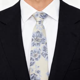 New 7cm Brown Red Gray Blue Flower Tie Men's Women's Polyester Beautiful Elegent Necktie Business Wedding Party Accessories Gift