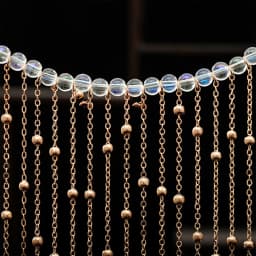 Ancient Style Hair Accessories Hanfu Veil Female Hanging Ear Tassel Face Curtain Chinese Headdress Dance Performance Accessories