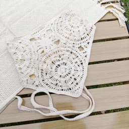 Hollow Crochet Headband Hair Bandana for Women, 3pcs Boho Triangle Head Scarf, Adjustable Non-Slip Headband, Retro Hair Kerchief