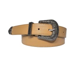 New Arrival: European American Fashion Unisex Retro Denim-Style Buckle Belt Exquisitely Embossed High-Quality Wide Belt
