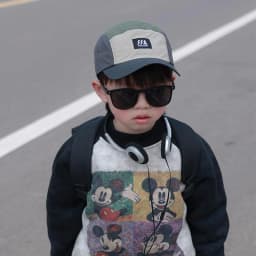 Kids Outdoor Sports Hats Children Thin Flat Brimmed Lightweight Baseball Cap Summer Breathable Sunscreen Hiking Sun Hats