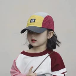 Kids Outdoor Sports Hats Children Thin Flat Brimmed Lightweight Baseball Cap Summer Breathable Sunscreen Hiking Sun Hats