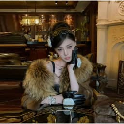 2026 Elegant Camellia Diamond Grid Leather Wide Edge Headband Fashionable Dressing Accessories Vintage Pressed Hair Headpiece