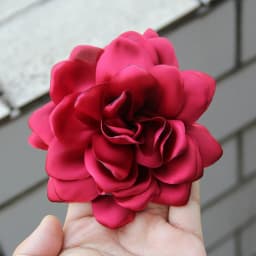4.3“ Fabric Flower for Brooch Headbands Dress Suit Corsage Floral Multi-layered Fashion DIY Handmade Dress Hair Clip Accessories
