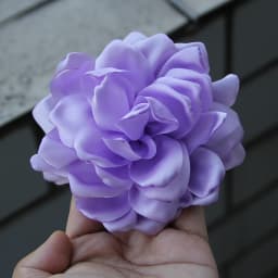 4.3“ Fabric Flower for Brooch Headbands Dress Suit Corsage Floral Multi-layered Fashion DIY Handmade Dress Hair Clip Accessories