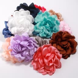 4.3“ Fabric Flower for Brooch Headbands Dress Suit Corsage Floral Multi-layered Fashion DIY Handmade Dress Hair Clip Accessories