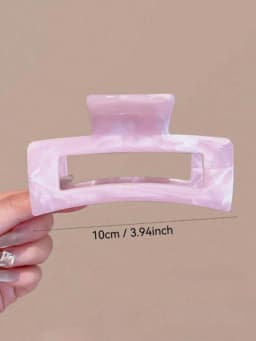 1/3 Pcs 4.33 inches/11cm large gradient color square hair clip high-quality elegant, simple and versatile summer hair accessory