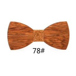Wood Bow Tie Mens Wooden Bow Ties Party Business Butterfly Cravat Party Ties for Men Wood Ties