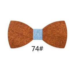 Wood Bow Tie Mens Wooden Bow Ties Party Business Butterfly Cravat Party Ties for Men Wood Ties