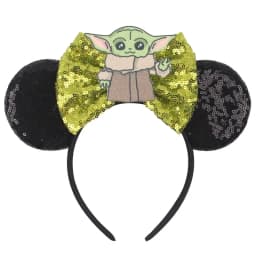 Disney Star Wars R2-D2 Ears Headband Women Cute BB-8 Hairband Girl Sequins Bow Hair Accessories Kids Birthday Festival Gift