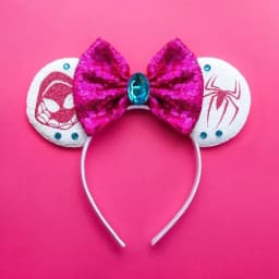 Disney Star Wars R2-D2 Ears Headband Women Cute BB-8 Hairband Girl Sequins Bow Hair Accessories Kids Birthday Festival Gift