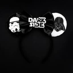 Disney Star Wars R2-D2 Ears Headband Women Cute BB-8 Hairband Girl Sequins Bow Hair Accessories Kids Birthday Festival Gift
